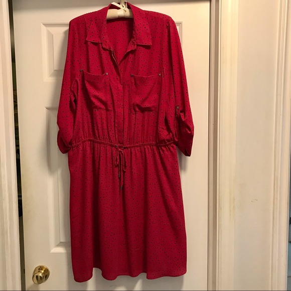 Lined chiffon dress - Picture 2 of 7